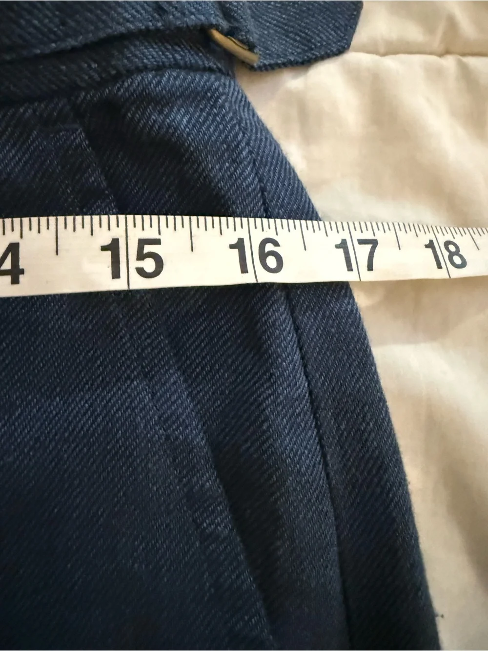 Banana Republic Blue Linen Cargo Pants – Slim Utility Trousers